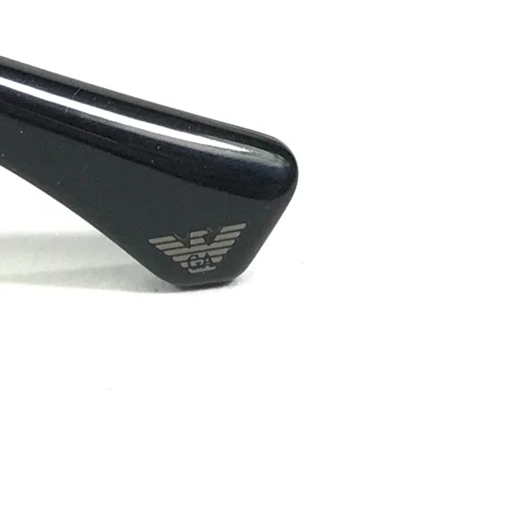 Emporio Armani Eyeglasses Frames EA3039 5017 Polished Black Round 52-16-140